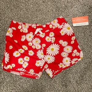 Garnet hill kids Girls size 8 swim shorts NWT